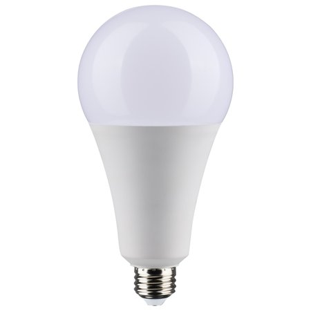 SATCO Ultra Bright Utility Lamp, 36W, PS30 LED, Dimmable, White, E26 Base, 4000K, 120V, Hi-Lumen S11481
